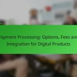 Payment Processing: Options, Fees and Integration for Digital Products