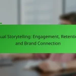 Visual Storytelling: Engagement, Retention, and Brand Connection